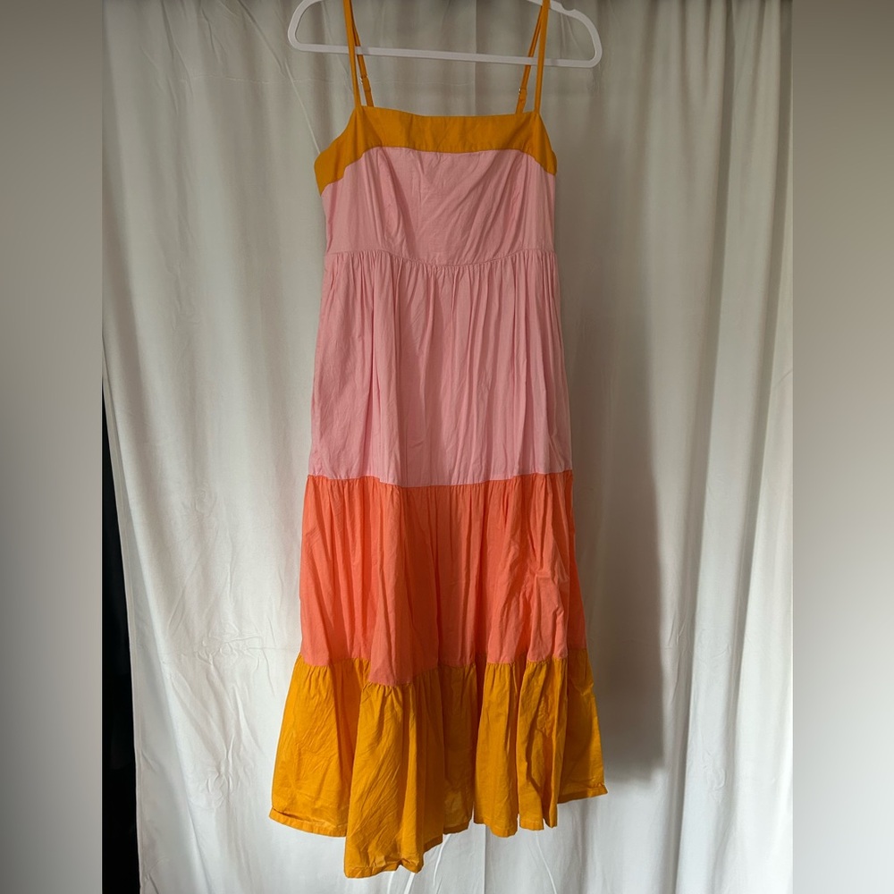 J crew midi dress